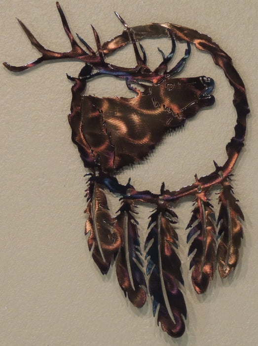 Bugling Elk Dream Catcher