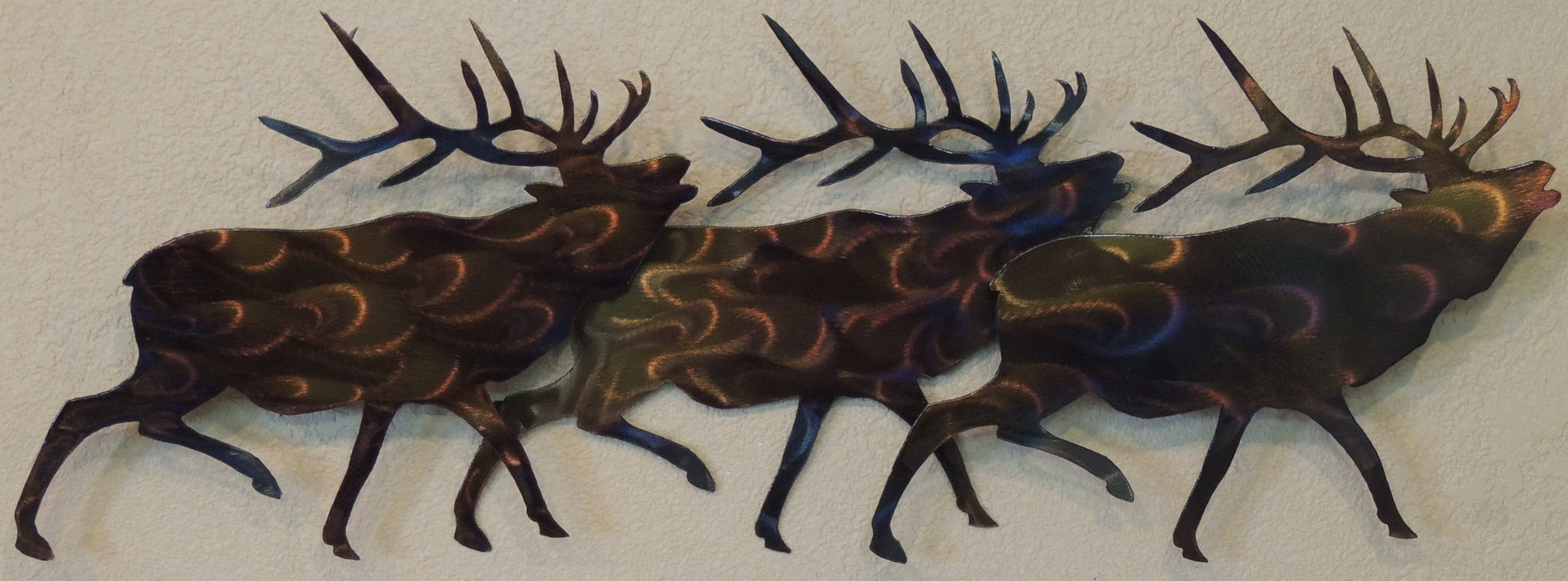 Bugling Elk x3