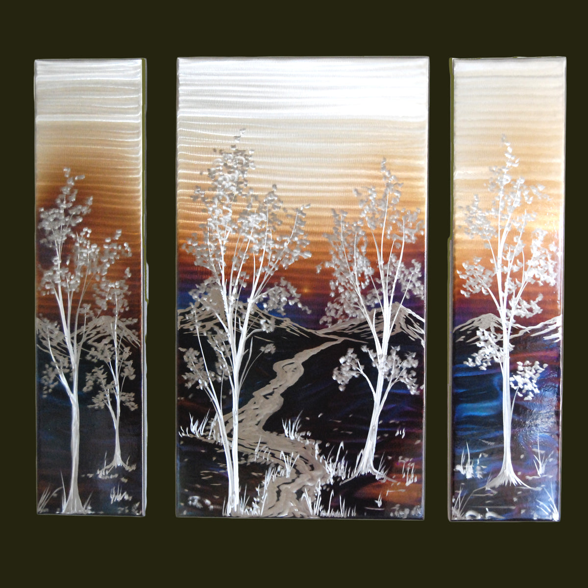 reflection of metal