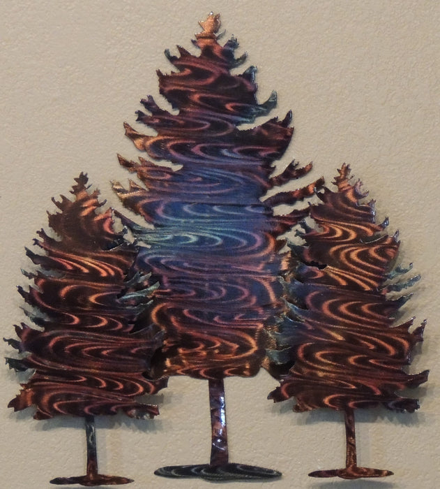 Three Spruce Tree Set