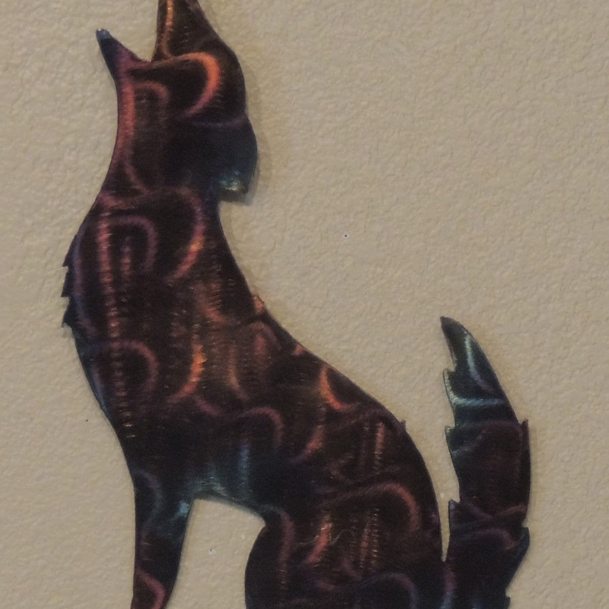 Coyote Howling at the Moon — Reflections In Metal