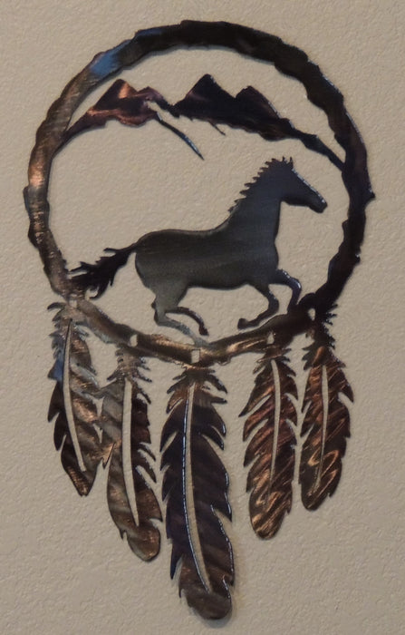 Wild Stallion Dream Catcher
