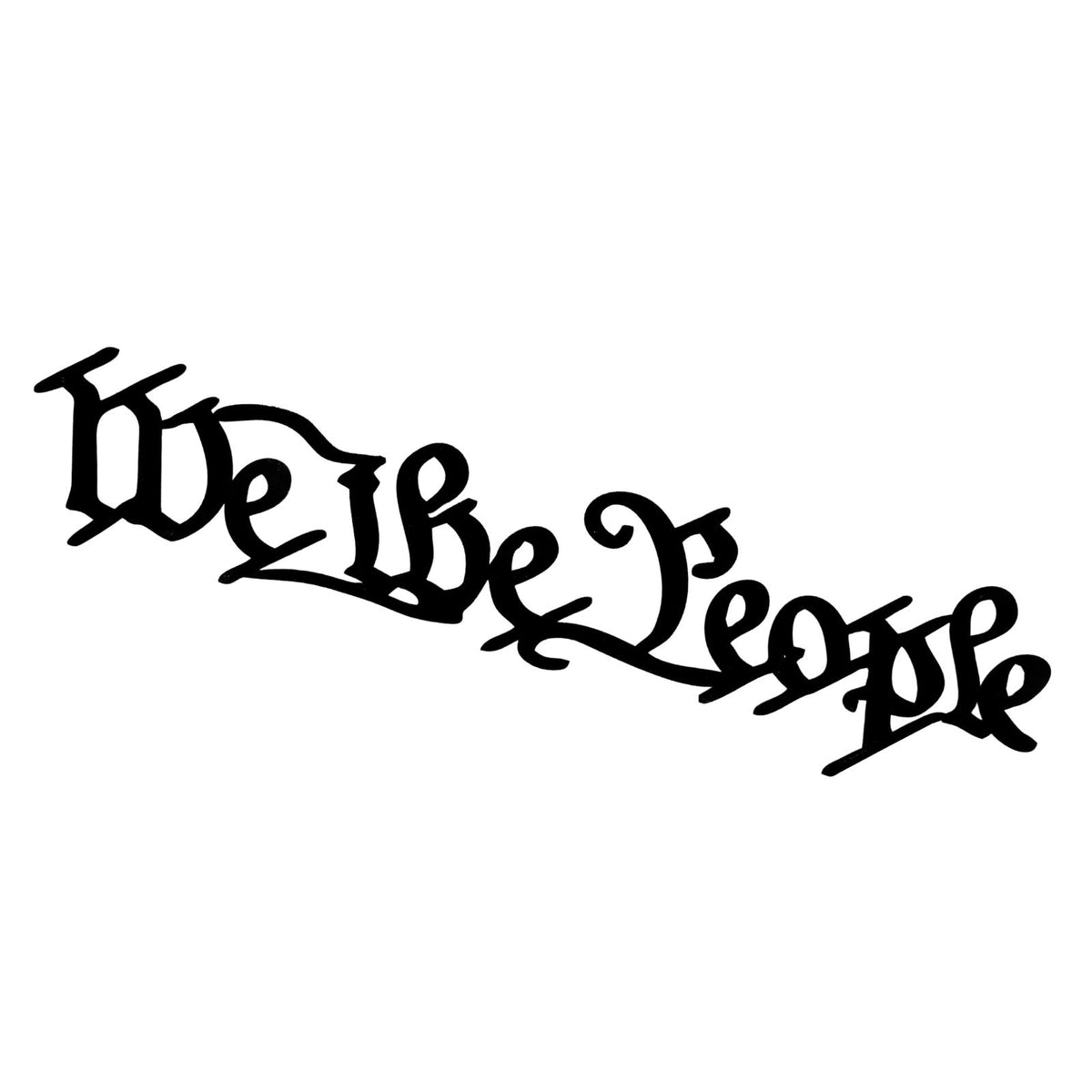 We the people 20.75 東京都　引き渡し We the People — Reflections In Metal